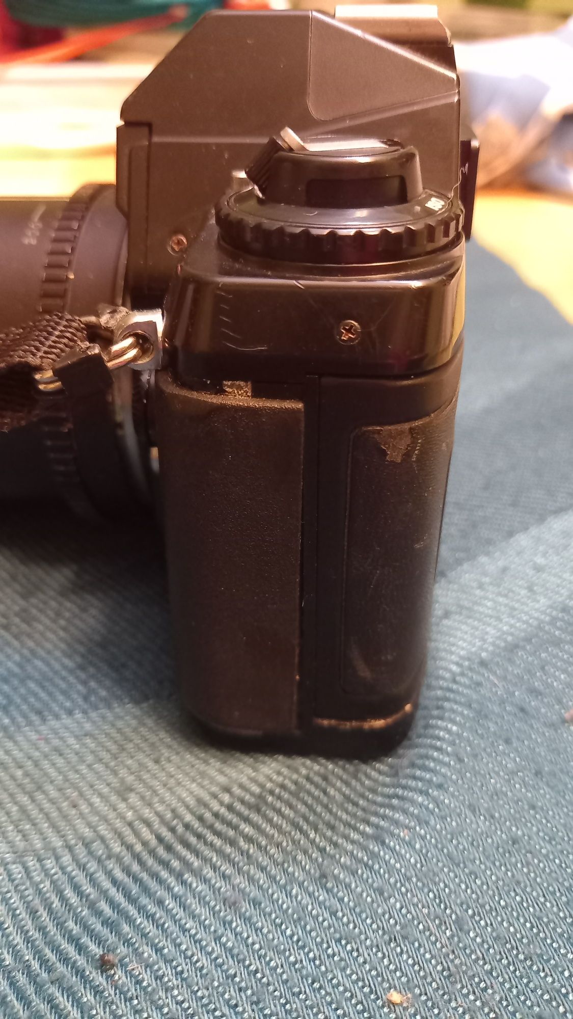 Máquina fotográfica analógica
