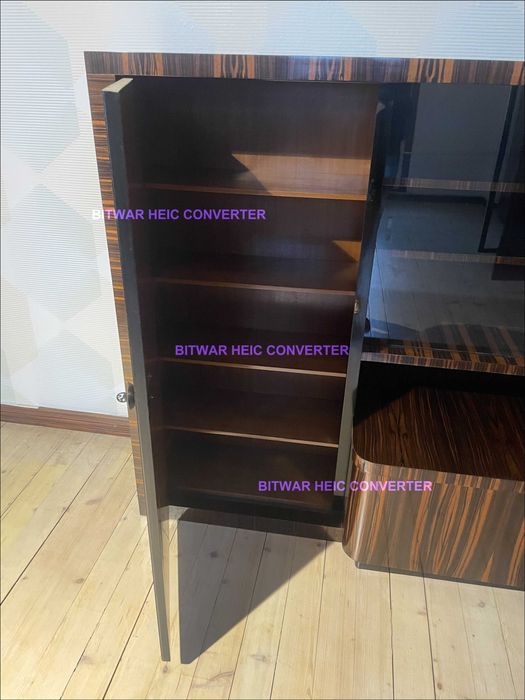 KREDENS BUFET ART DECO Bruno Paul piękny oryginał Makassar Rzadkość