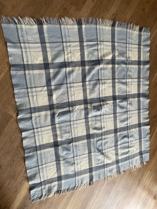 Koc wełniany 135x145 cm wełna