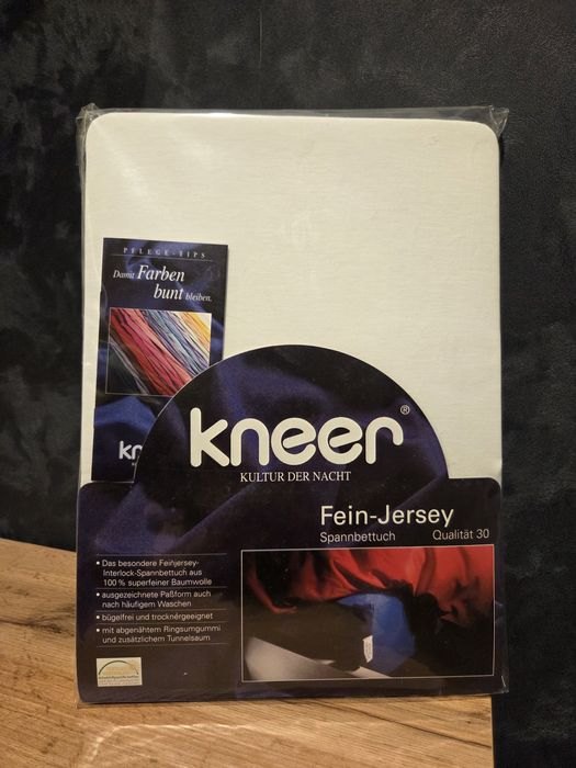 Nowe Prześcieradło Jersey 100x200 cm Komplet 10 sztuk