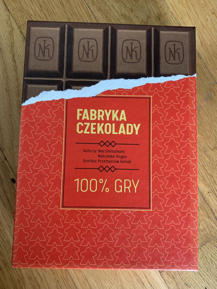 Fabryka czekolady - gra planszowa