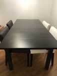 Mesa jantar + 4 cadeiras IKEA