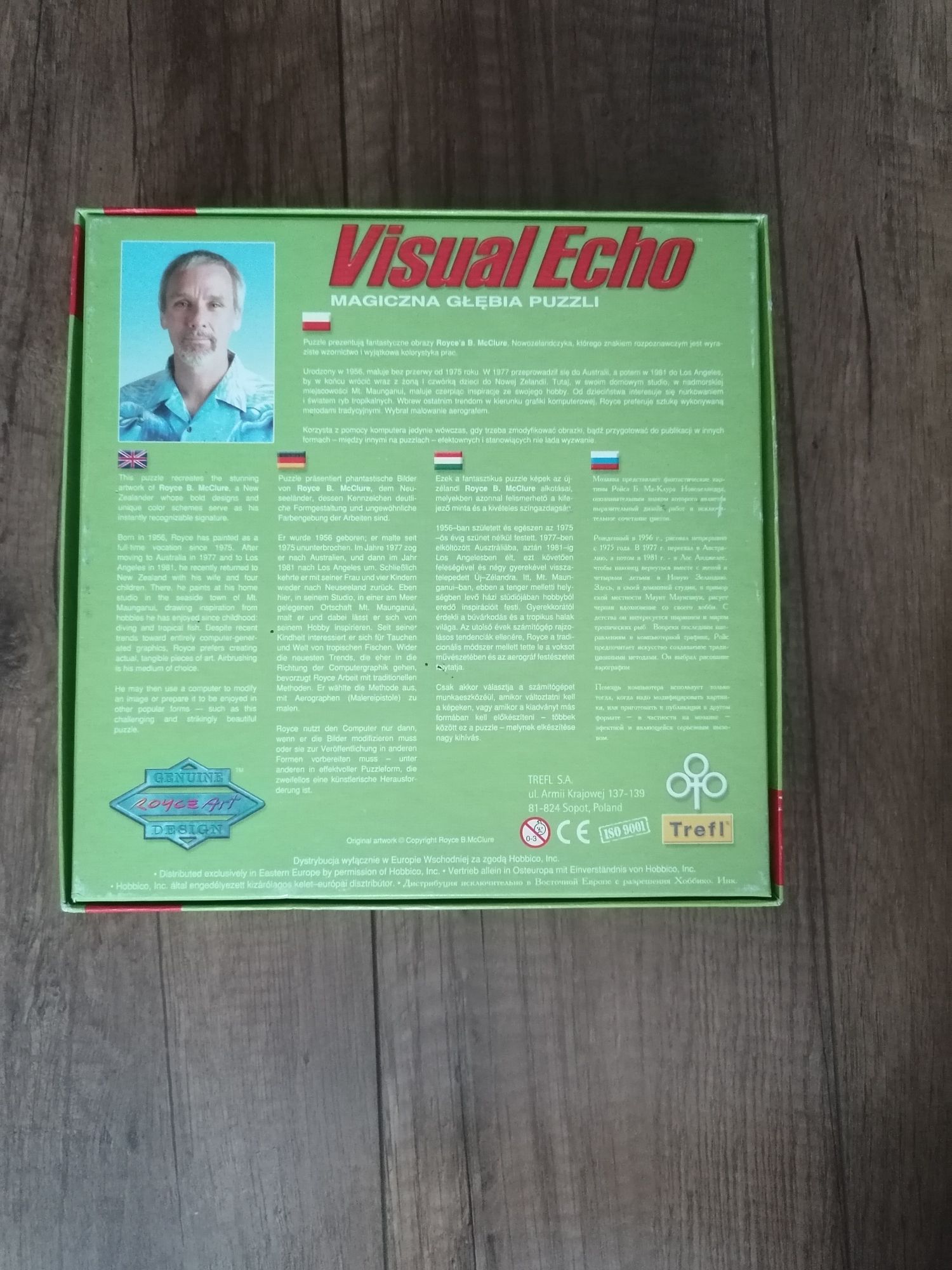 Trefl Puzzle 3D 500 elementów Visual Echo Życie w dżungli