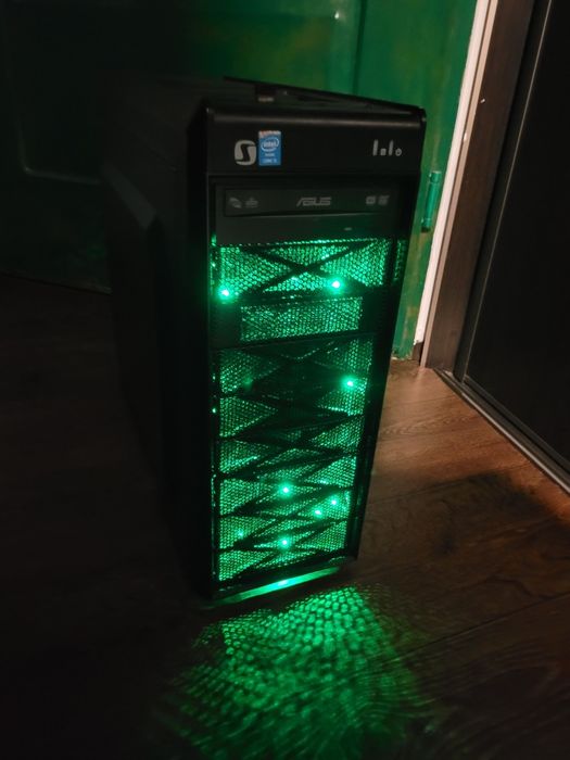 Gamingowy PC - GTX1660_6GB/ i5-3.6GHz/FullHD_24"/16GB_Ram/SSD+HDD