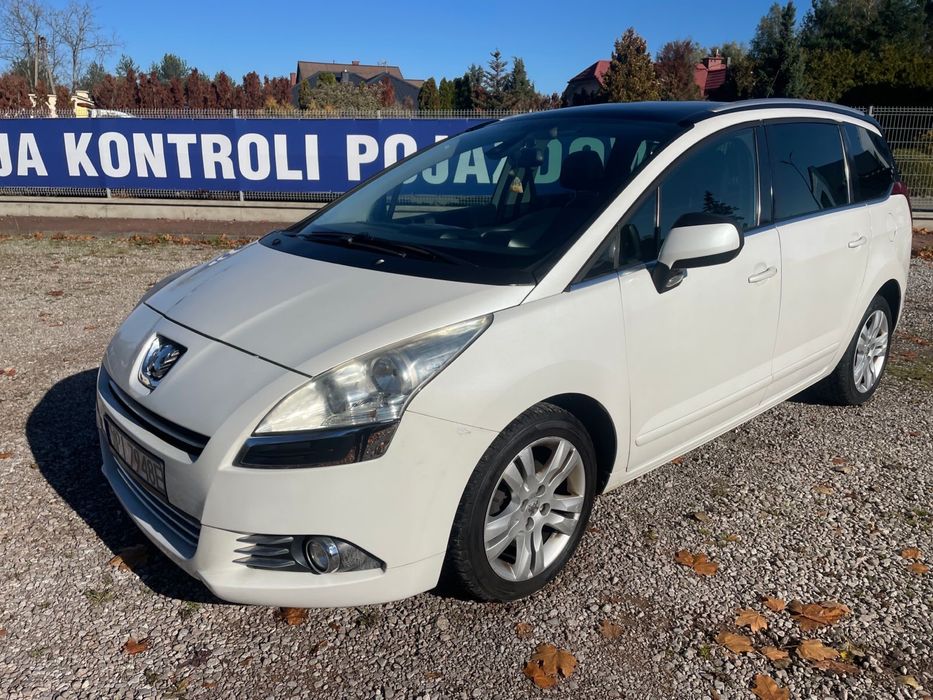 Peugeot 5008 .2012r 1.6 HDi 7 osobowy Biała Perła PIĘKNY