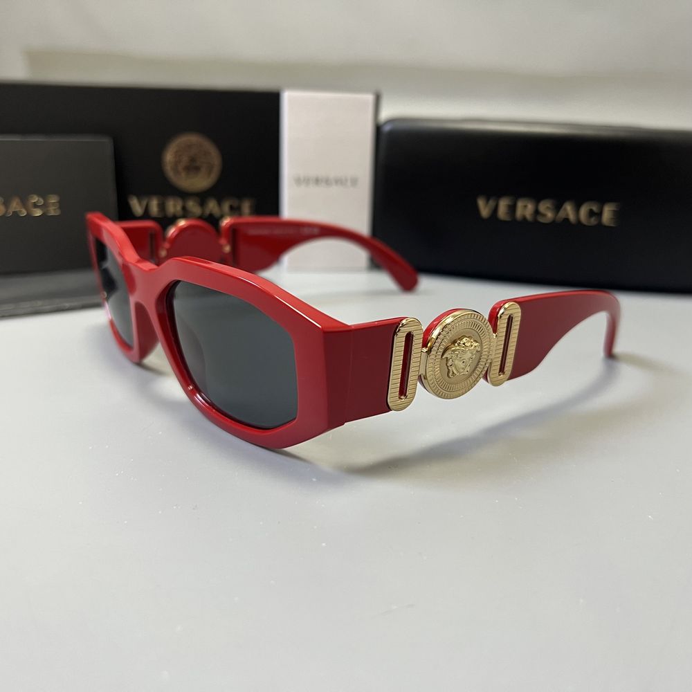 Versace MEDUSA Red оригинал новые солнцезащитные очки (NEW)