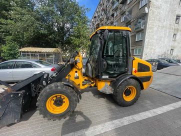 Wynajem ładowarki kołowej JCB CAT KUBOT