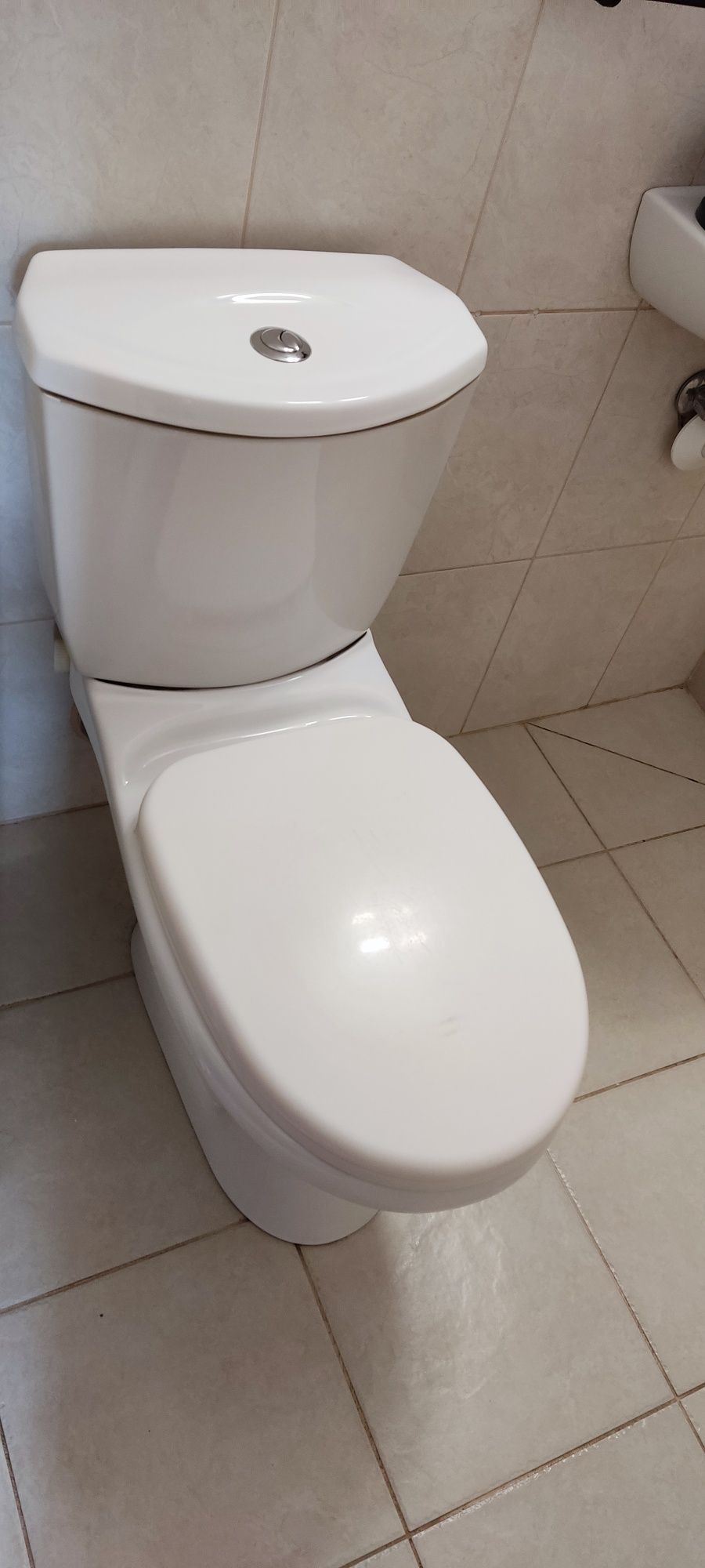 Kompakt WC muszla WC deska WC