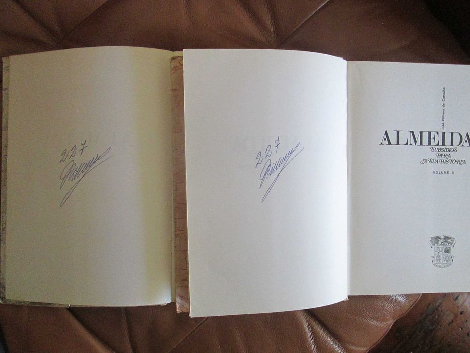 Almeida Subsídios para a sua História, José Vilhena De Carvalho - 2vol