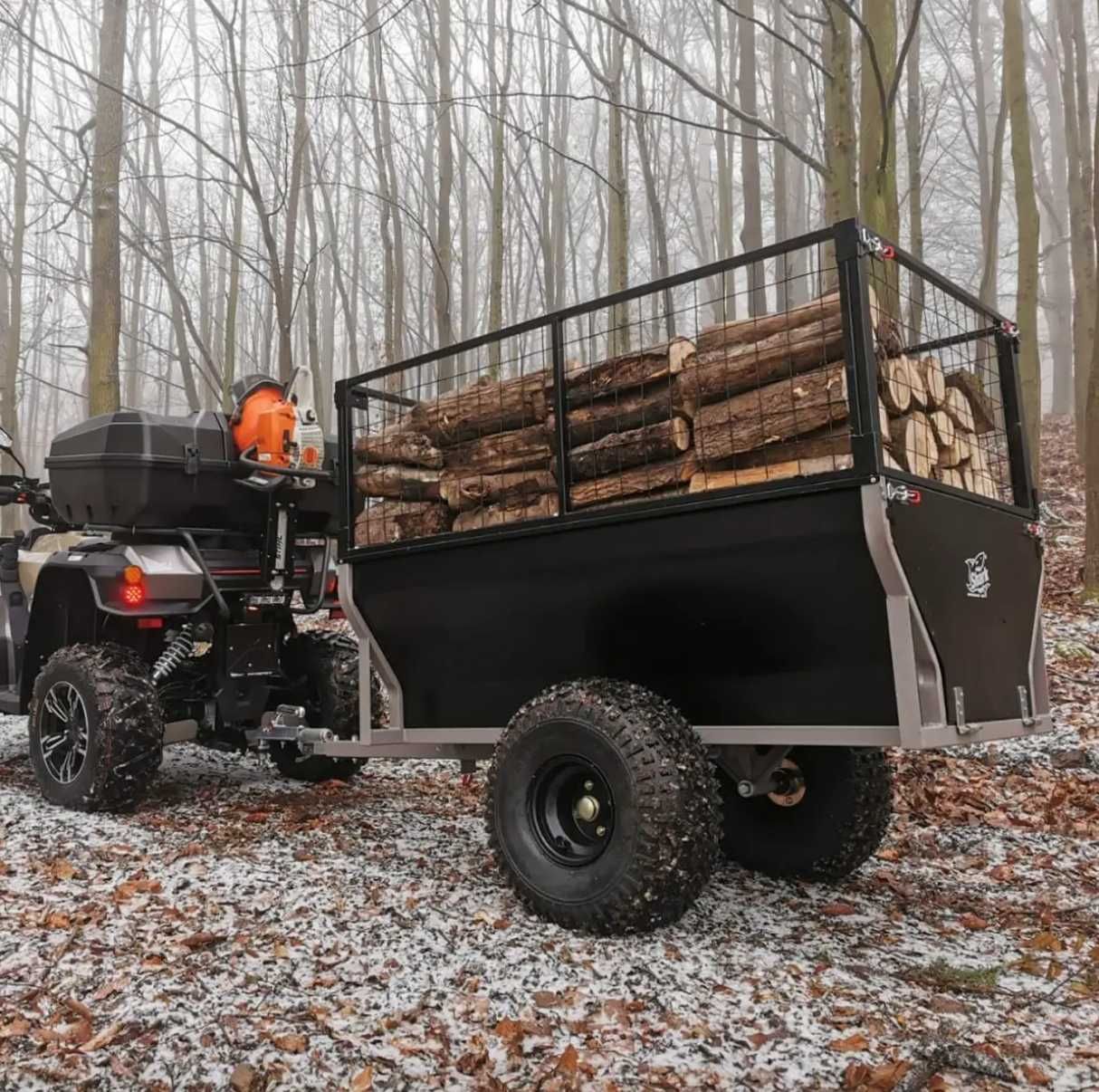 Прицеп до квадроцикла причіп самоскид SHARK 550 садовий Can Am причеп
