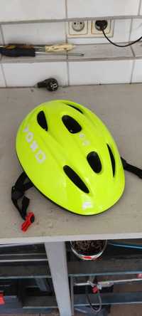 Kask rowerowy B-TWIN dziecięcy 52-56 cm