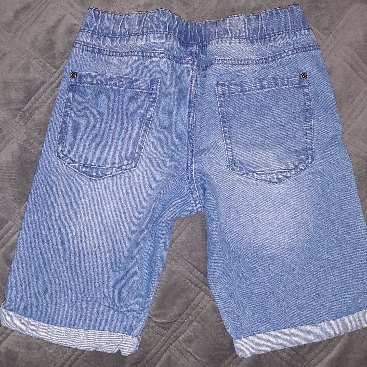 Spodenki jeansowa r 158