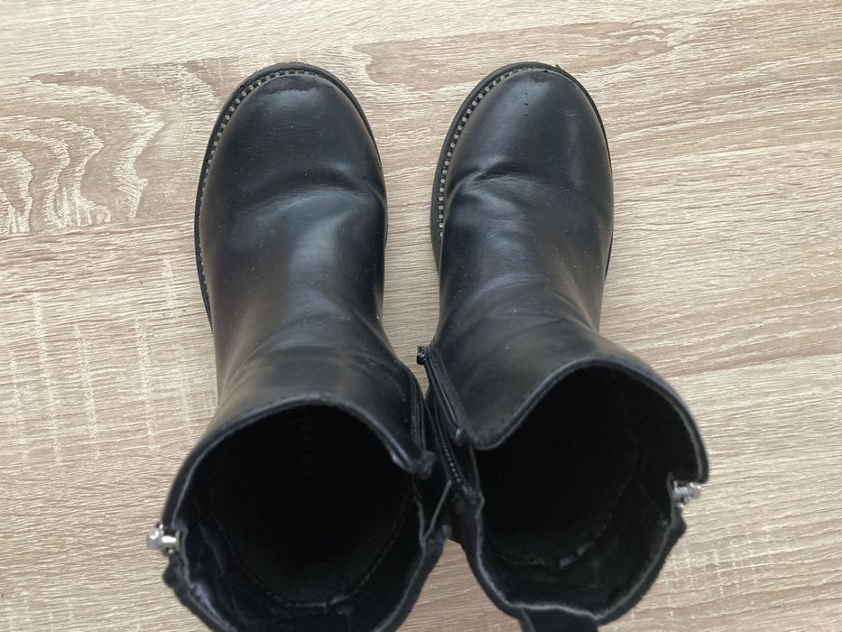 Buty kozaki czarne nelli blu ccc rozm. 28