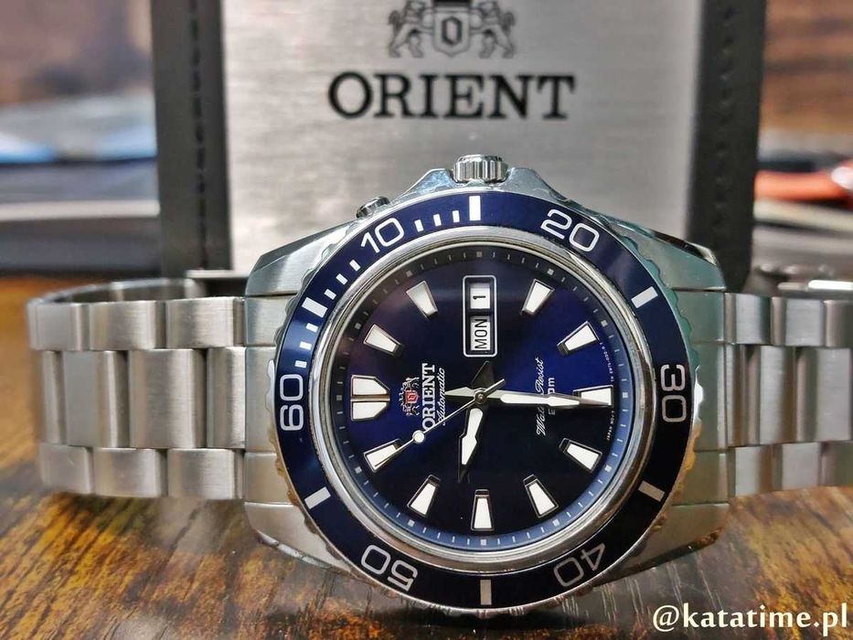 Zegrek męski Orient Mako XL automatic CEM75002D gwarancja