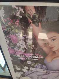 Plakat Ariana Grande z ramą