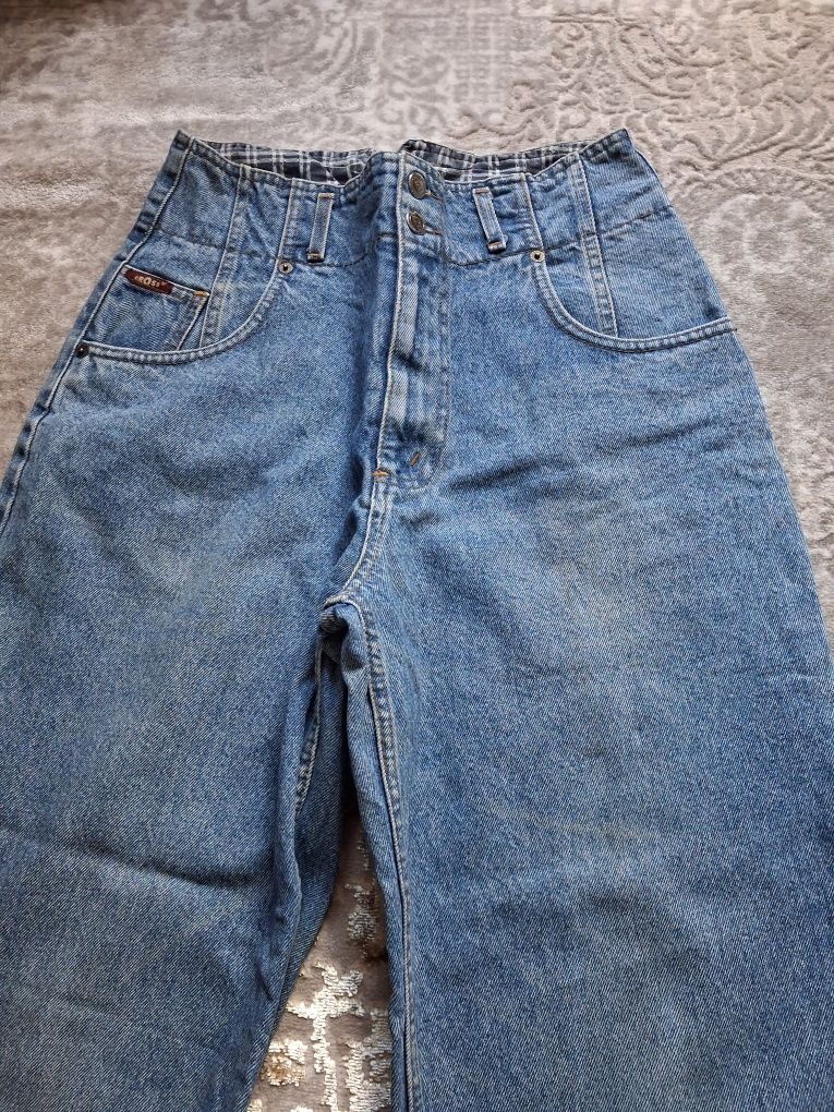 Spodnie damskie wysoki stan cross jeans