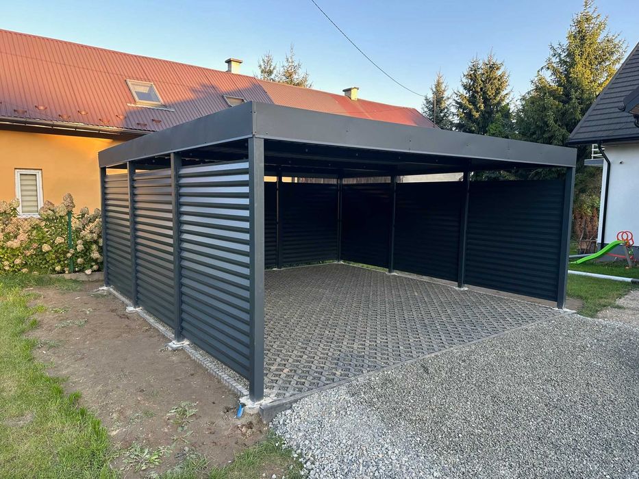 Carport 6x6 6x3 Wiata Samochodowa Altana Metalowa