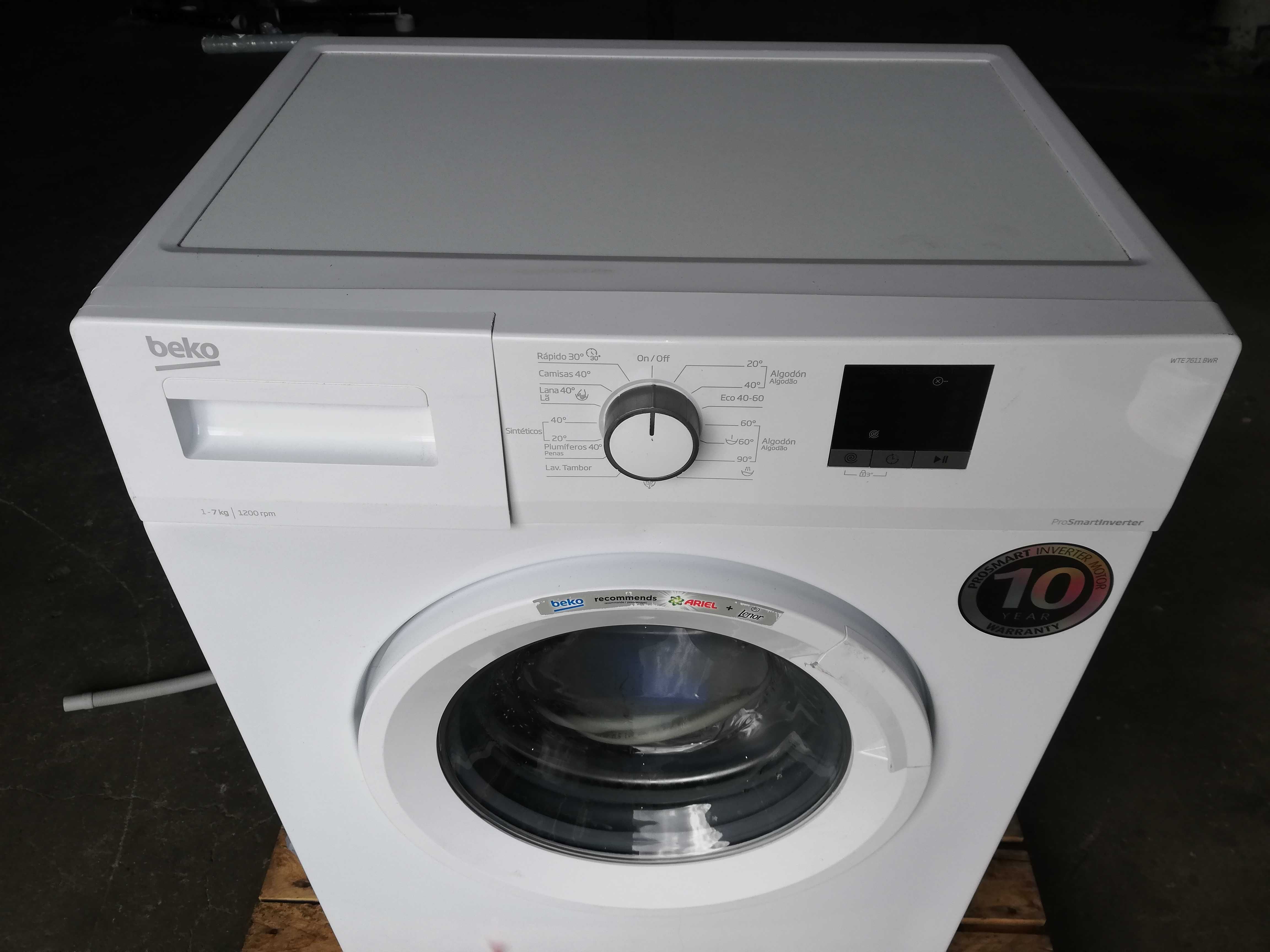 Pralka Beko WTE7611BWR