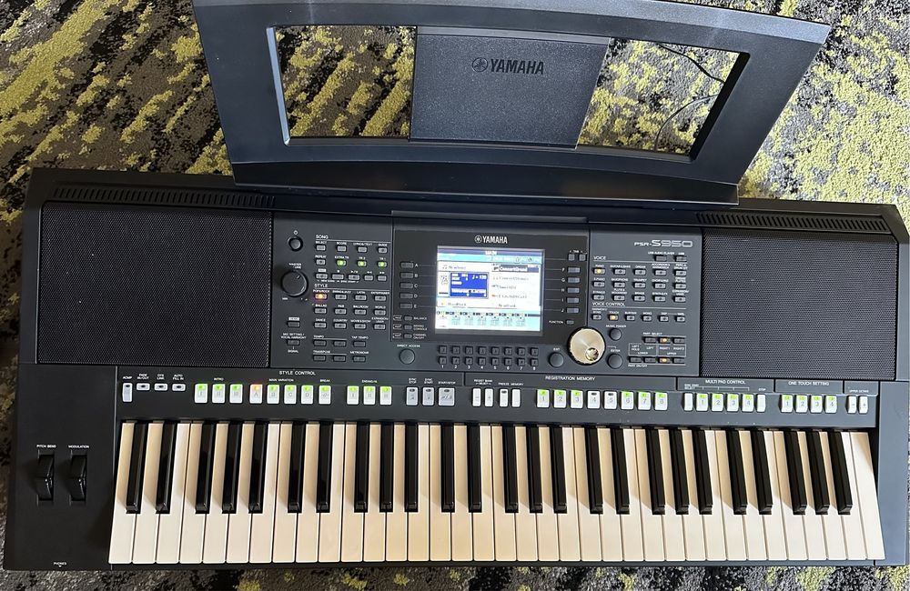 Organy keyboard YAMAHA PSR-S950 stan igła komplet