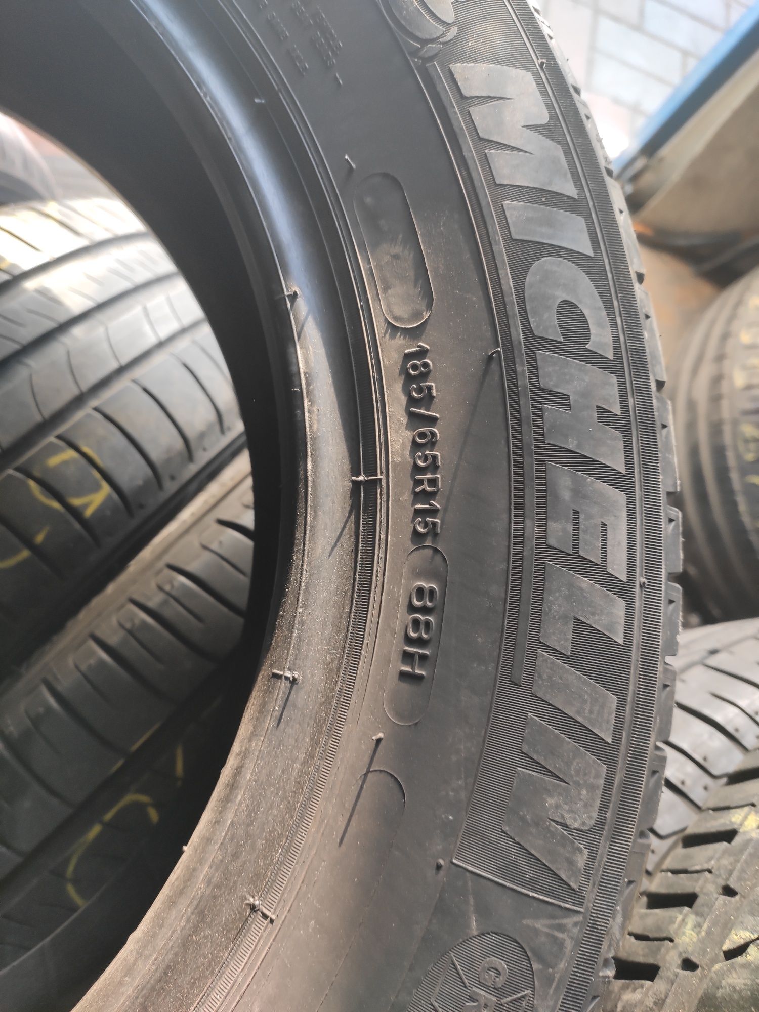 Летняя резина  185.65.15 Michelin Saver+.6.1,mm.5.8mm.20р.Germany .