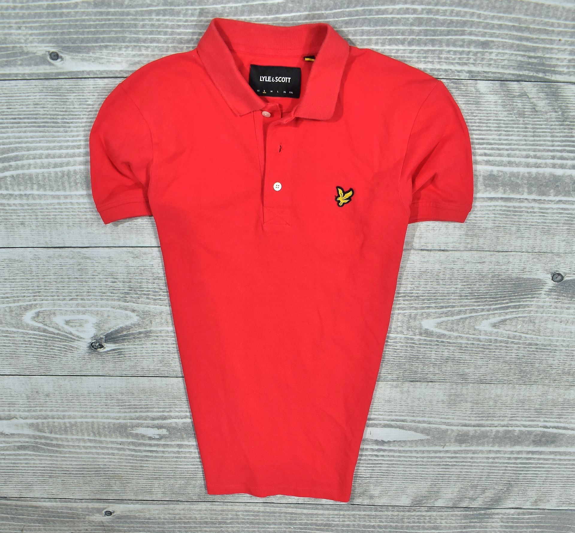 Lyle Scott Logowana Koszulka Polo Męska / S