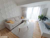 Apartament 2 pok. 42m2 umeblowany, balkon, garaż