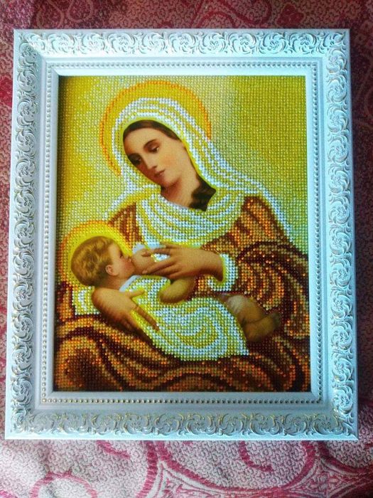 Картина вишивка з бісеру