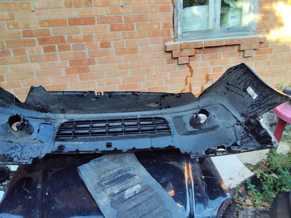 Бампер передній fiat scudo