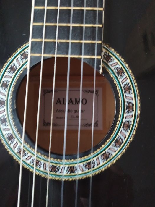 Piękna gitara plus pas