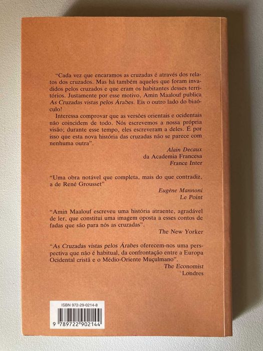 As Cruzadas Vistas Pelos Árabes, de Amin Maalouf
