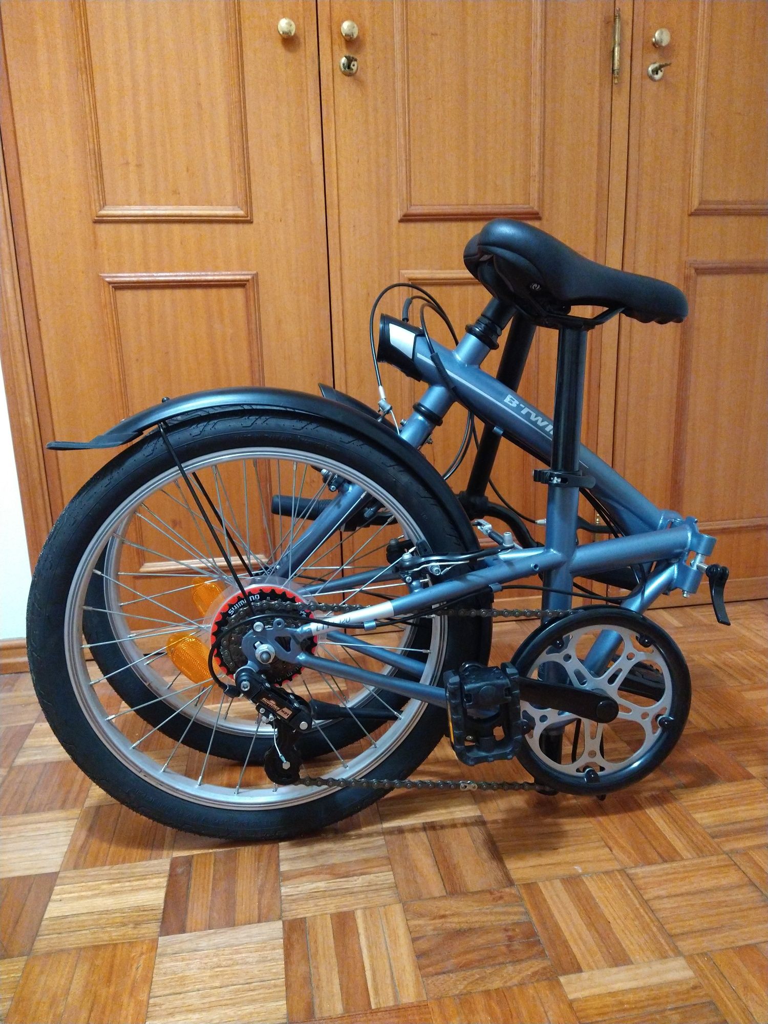 Bicicleta desdobrável btwin 120