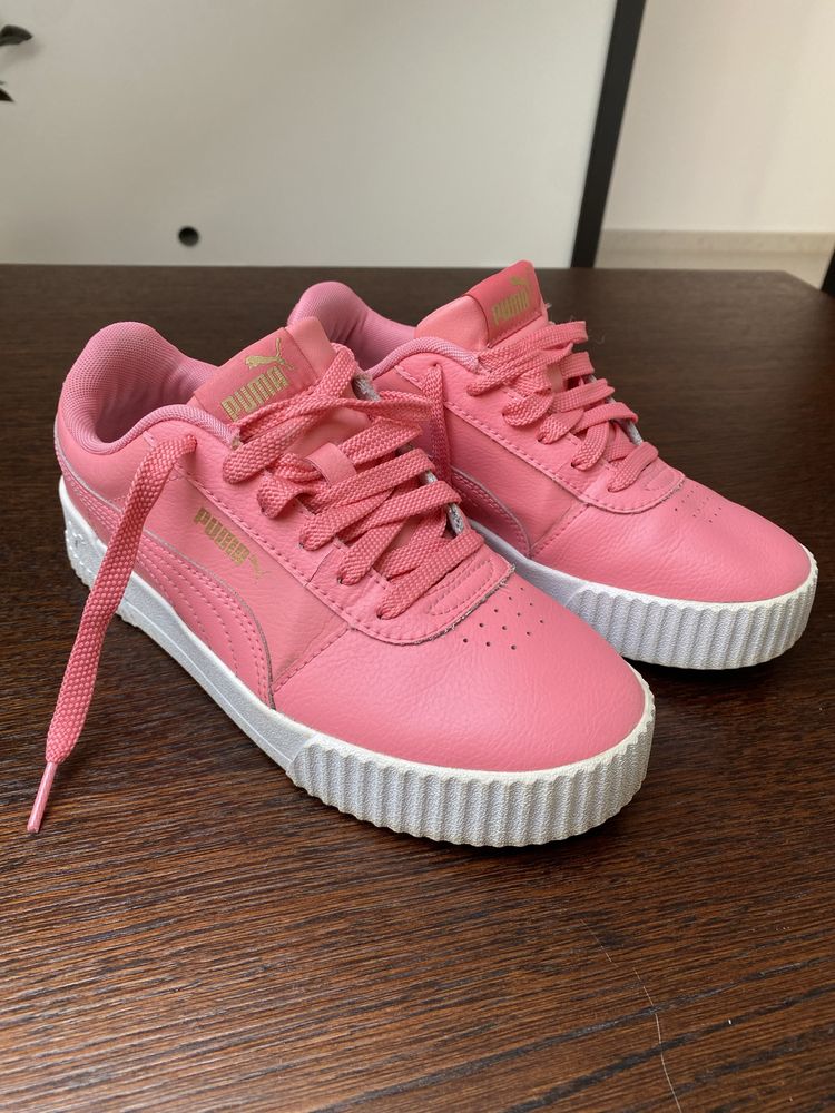 Buty sportowe sneakersy Puma różowe 37