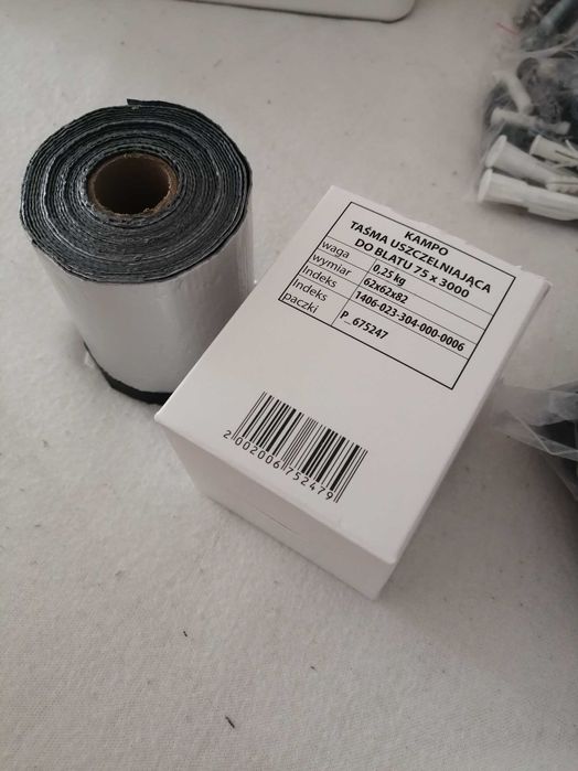 KAMPO Taśma uszczelniająca do blatu 75x300 2szt.