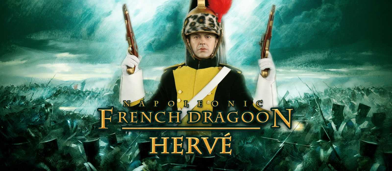 Фигурка 1/6  DID  HERVE FRENCH DRAGOON Наполеоника француз драгун