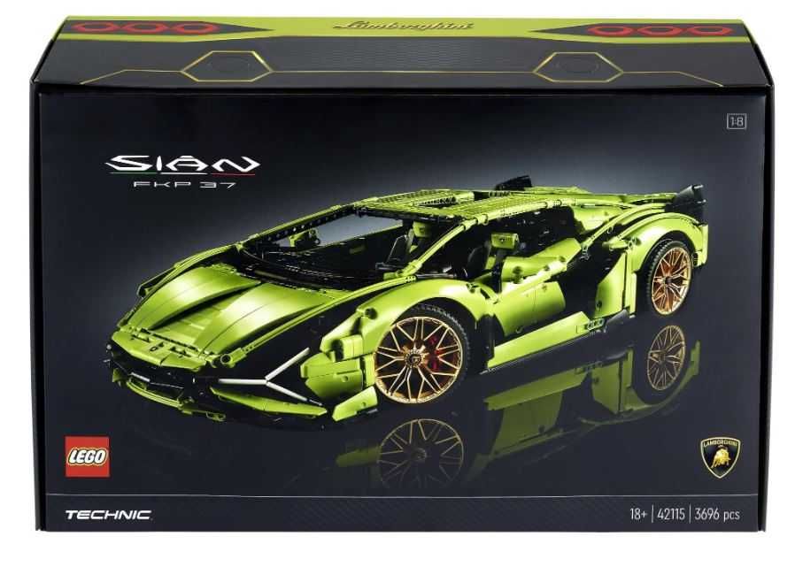 LEGO Technic 42115 Lamborghini Sian FKP 37 - Oryginalne Lego