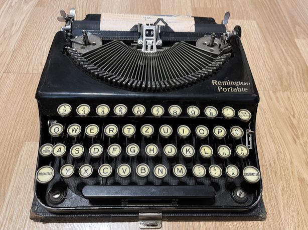 Maszyna do pisania - Remington Portable - lata 30' - USA