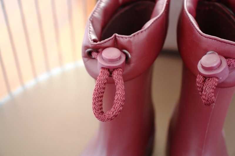 Galochas bordeaux de borracha da marca IGOR T.28