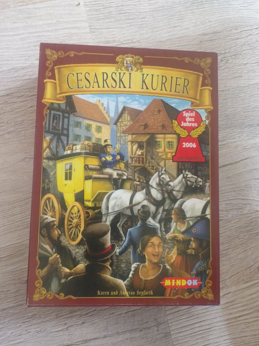 Cesarski Kurier gra planszowa