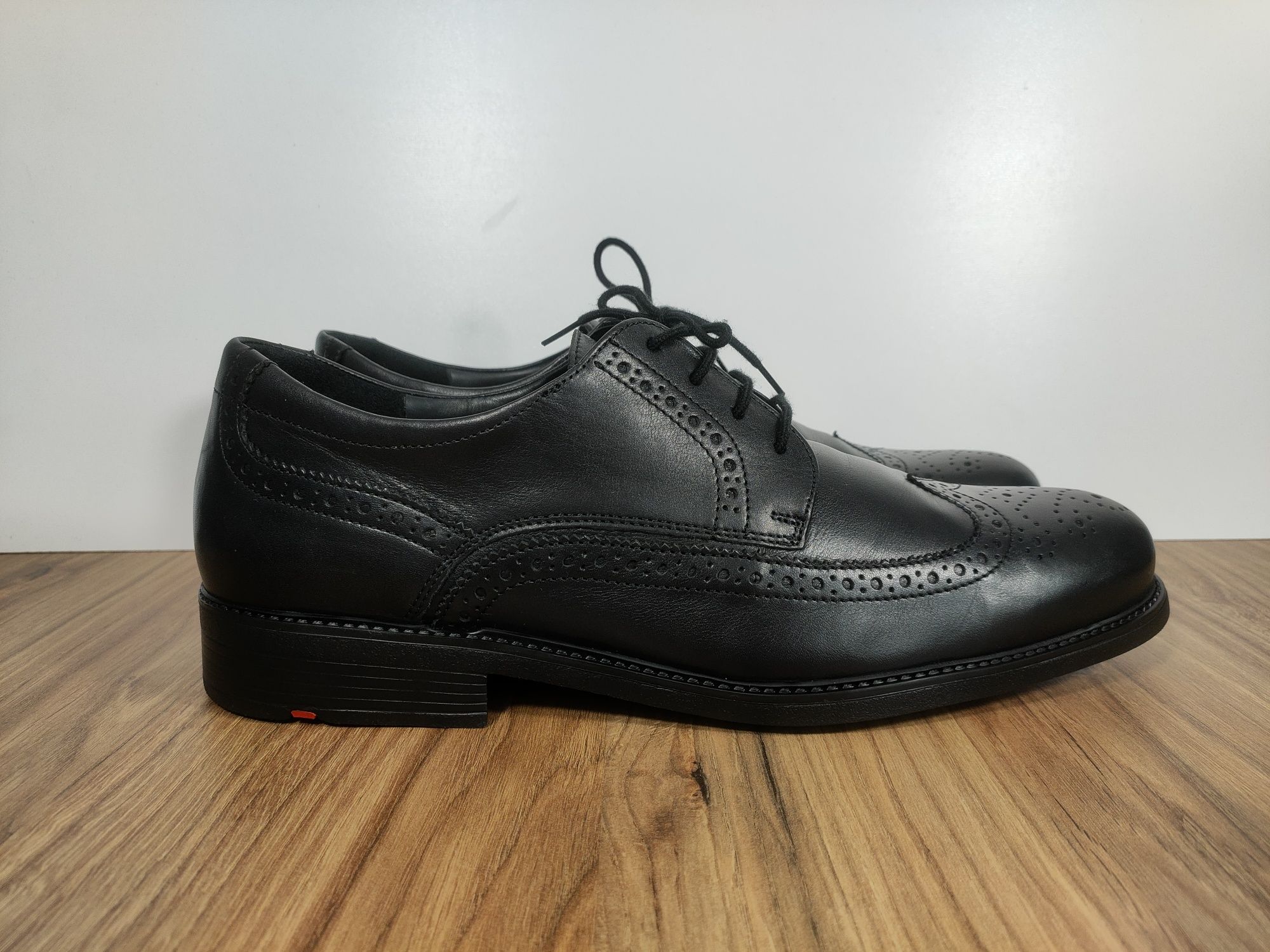 Buty Lloyd XL Extralight pantofle męskie skórzane lekkie r. 10,5 44,5