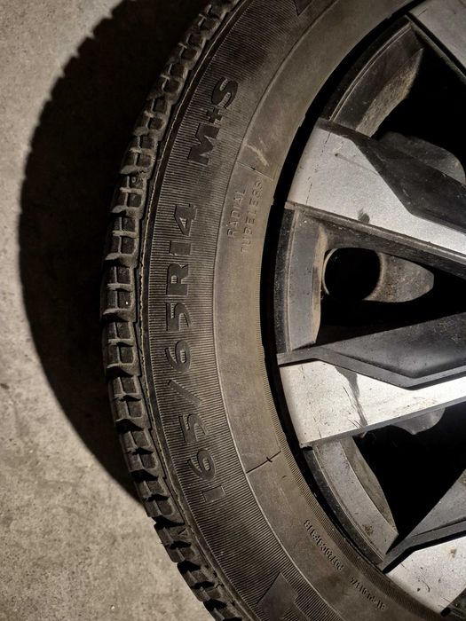 Koła zimowe 165/65R14 fiat panda