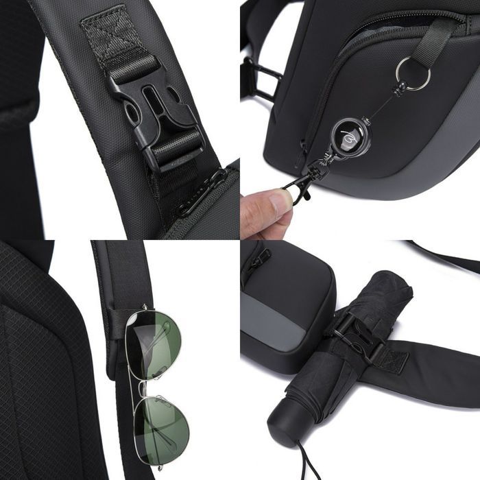 Сумка Xiaomi BANGE mordern sling bag Mi рюкзак бананка чехол клатч