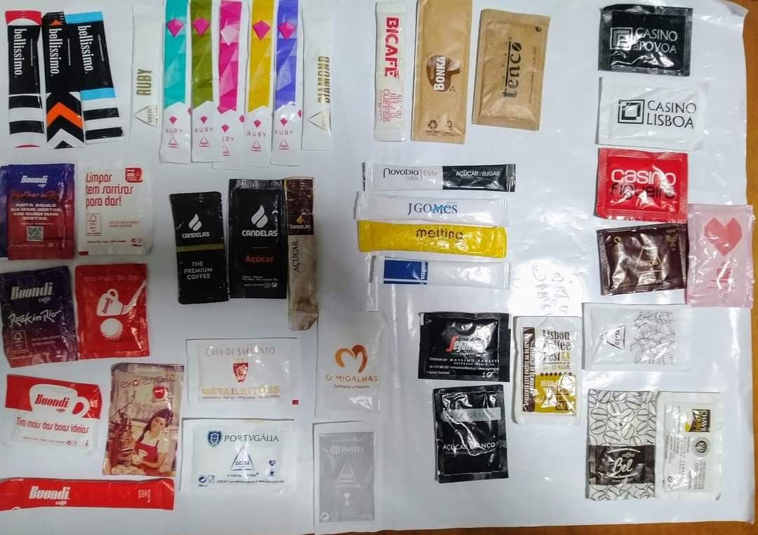Pacotes açúcar de PT e ES