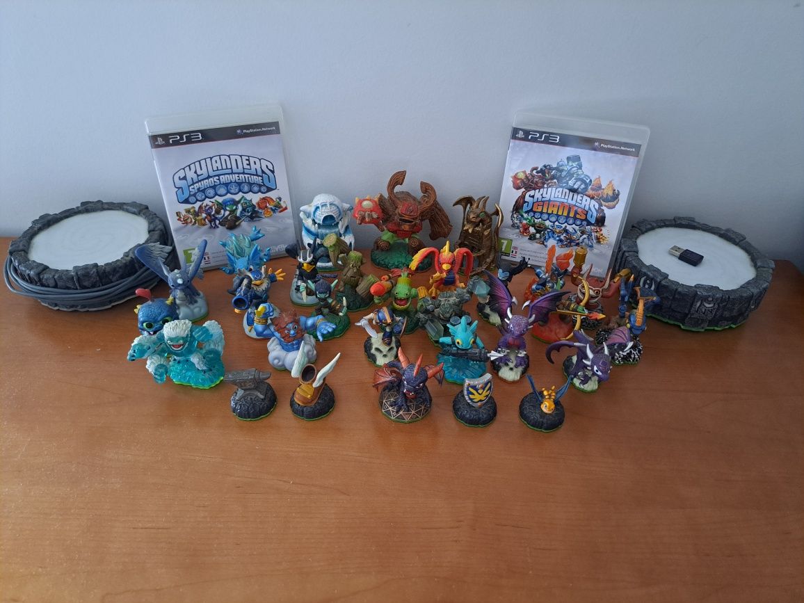 Skylanders bonecos e portais