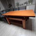 Ława stół podnoszony 2w1 Rozkładany 110x75x60 160x75x75