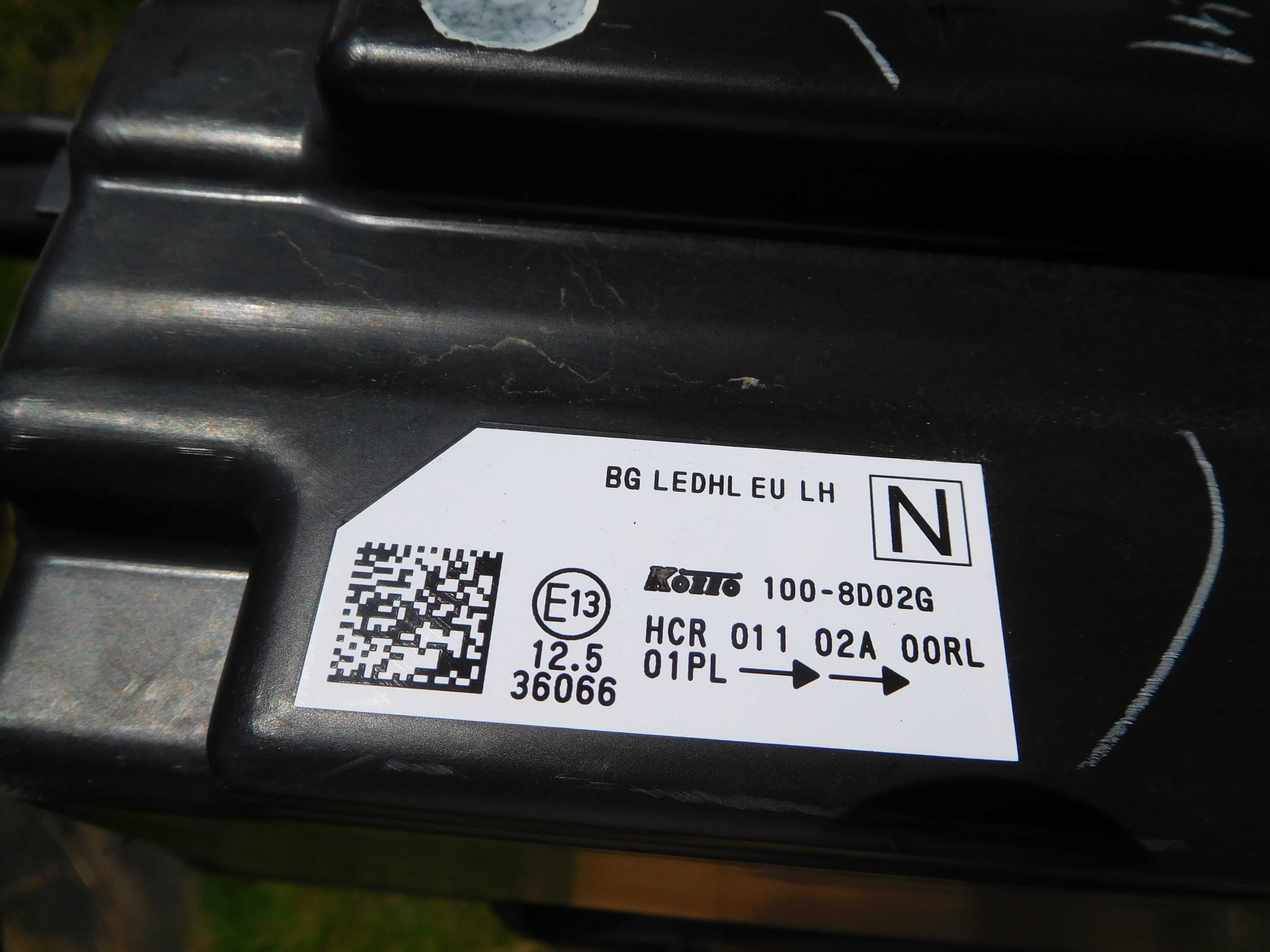Nissan Qashqai III J12 Lampa Lewa Qashqai III Full Led
