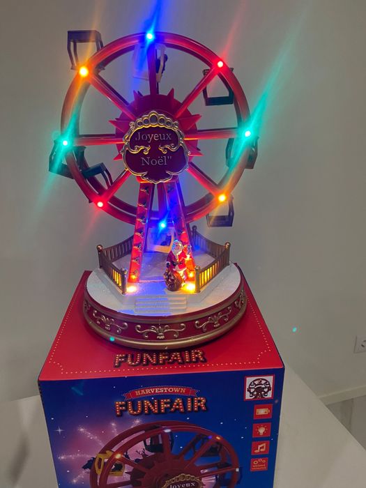 Roda de natal aldeia de natal