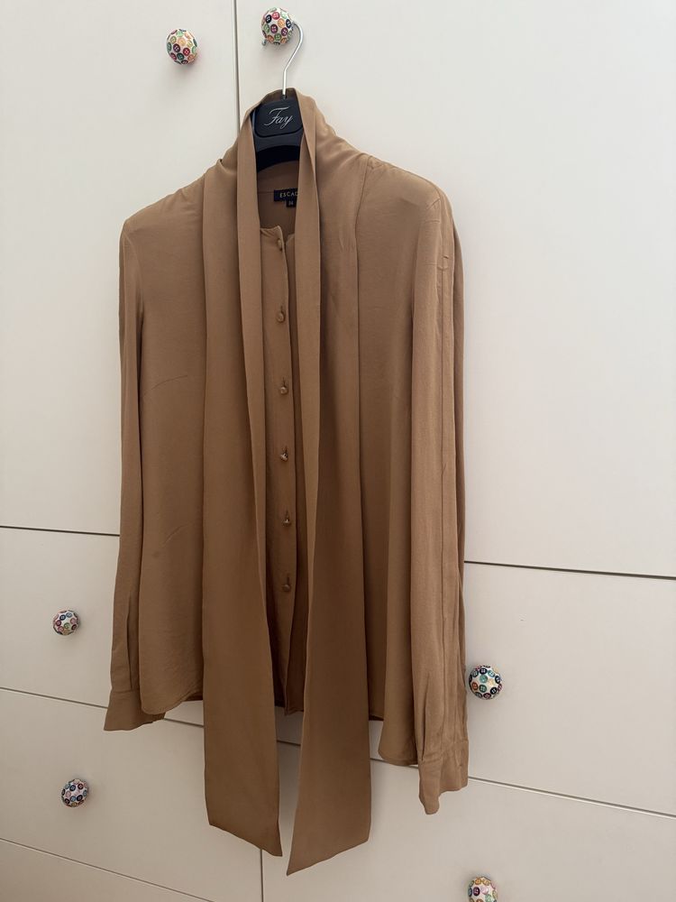 Escada /max mara /valentino блузка шовк