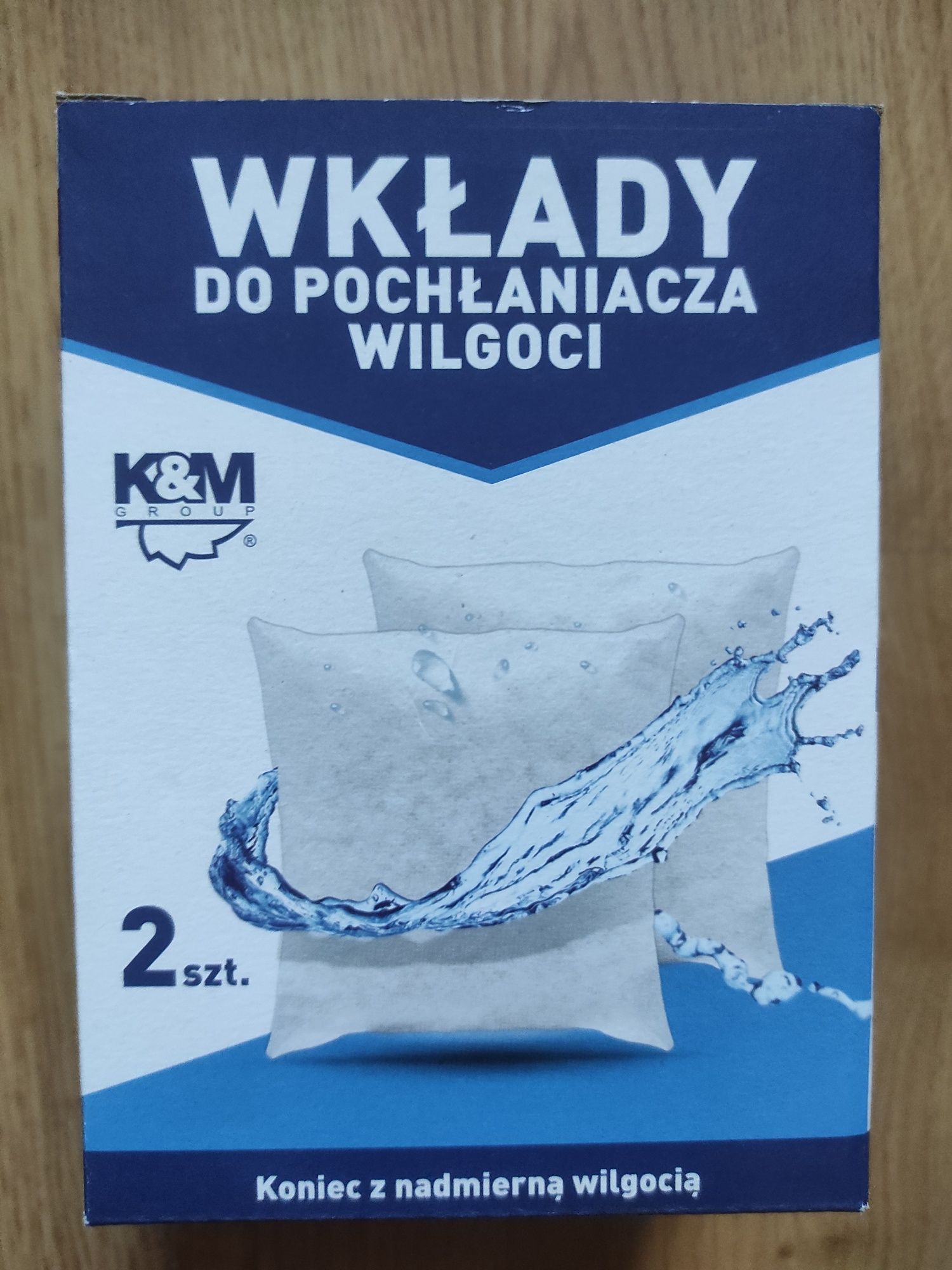 Wkłady do pochłaniacza wilgoci 2 szt