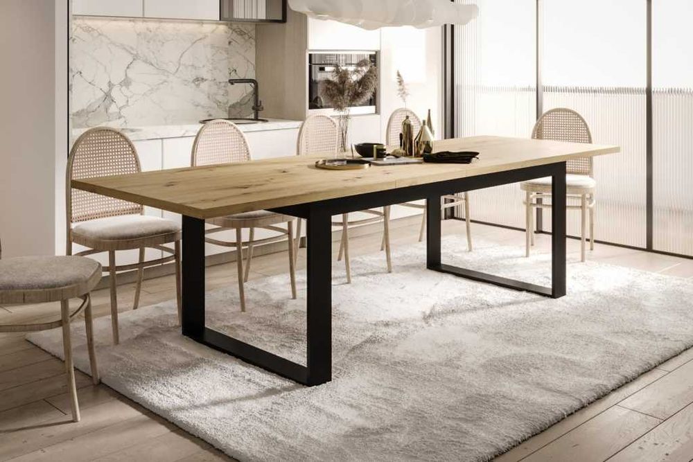 Stół rozkładany Loft GERT 200(300)/100 Lancelot Wotan Halifax Sonoma