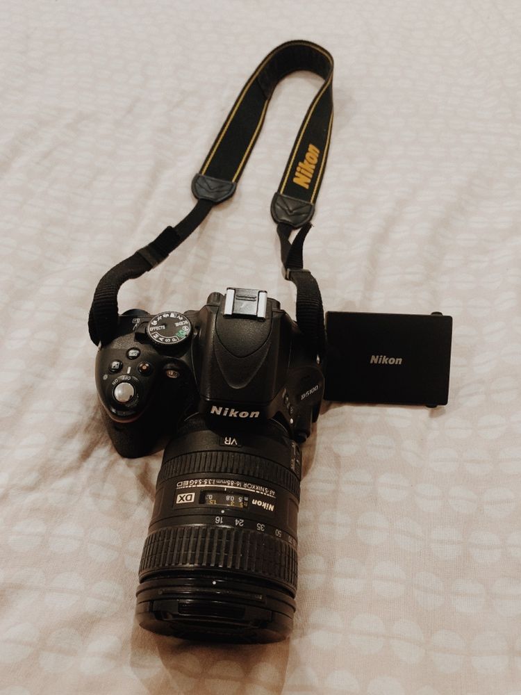 Nikkor VR объектив 16-85mm DX и фотоаппарат Nikon 5100